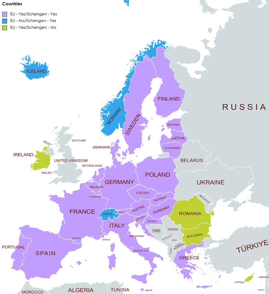EU EEA EFTA AND SCHENGEN AREA COUNTRIES visual data 6